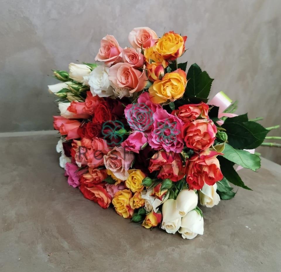 Букет цветов из: Розы в Андрюках