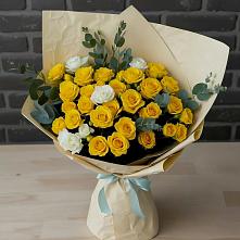 Букет цветов из:  Розы в Андрюках