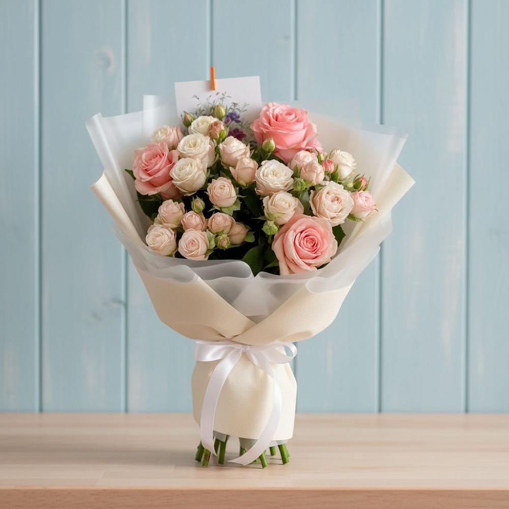 Букет цветов из: Розы в Андрюках