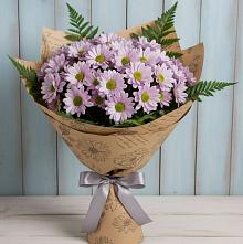 Букет соблазн в Андрюках Букет цветов из:  Хризантемы в Андрюках
