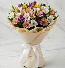 Букет цветов из:  Альстромерии в Андрюках