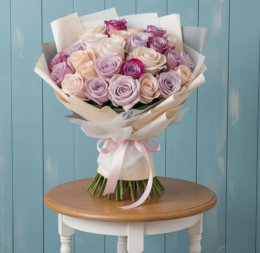 Букет цветов из: Розы в Андрюках