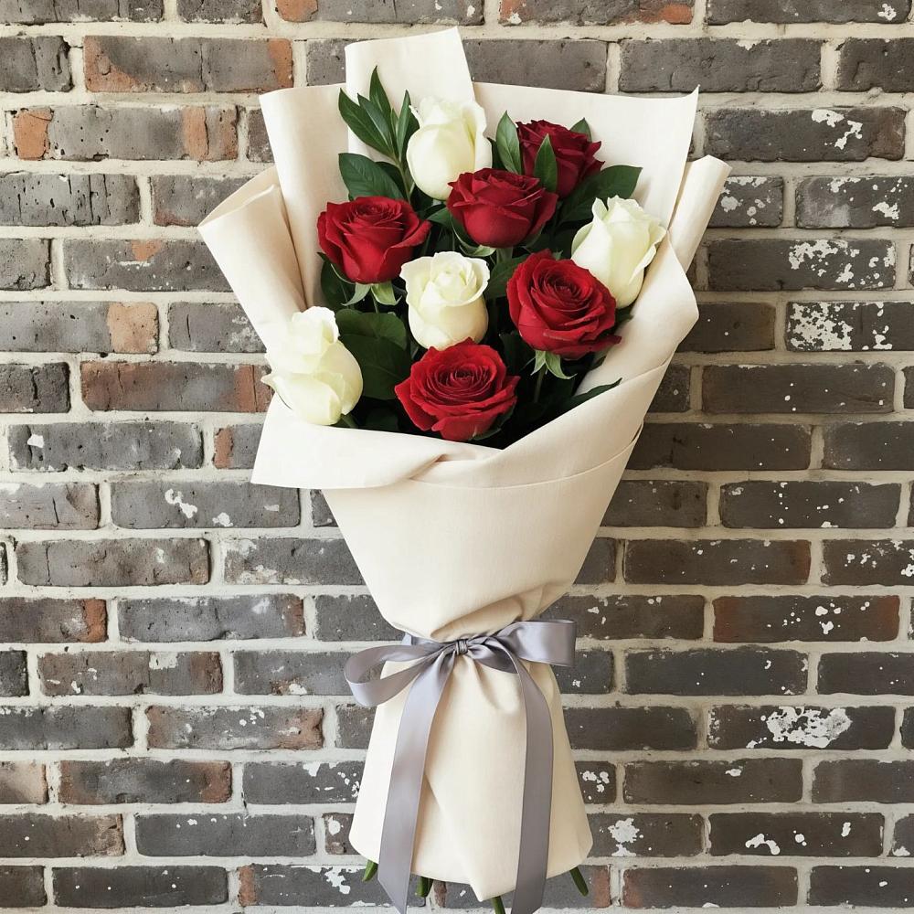 Букет цветов из: Розы в Андрюках