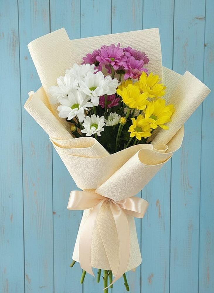 Букет школьные годы в Андрюках Букет цветов из: Хризантемы в Андрюках