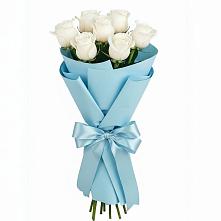 Букет 7 белых роз Проуд #REPLACE_PRED# Андрюках