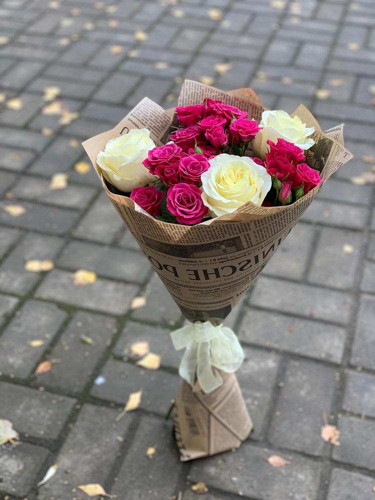 Букет цветов из: Розы в Андрюках