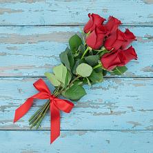 Букет красные розы
